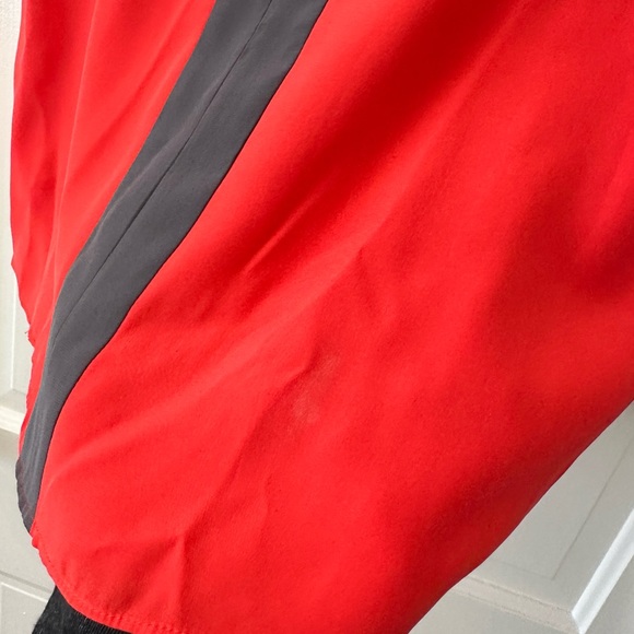 Parker 100% silk orange sleeveless short mini dress - Picture 5 of 13